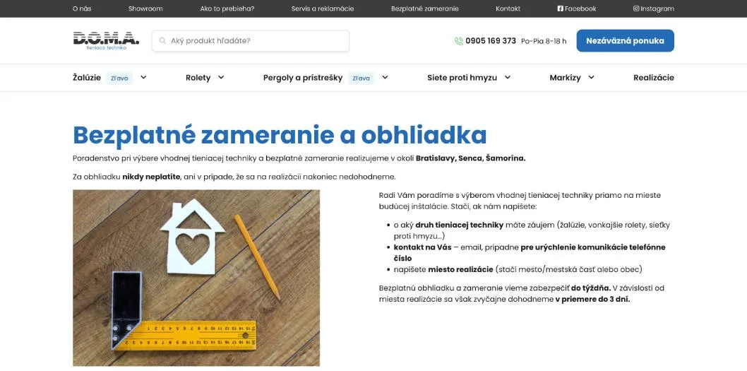 Bezplatné zameranie