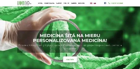 Pôvodný web IPPM Clinic
