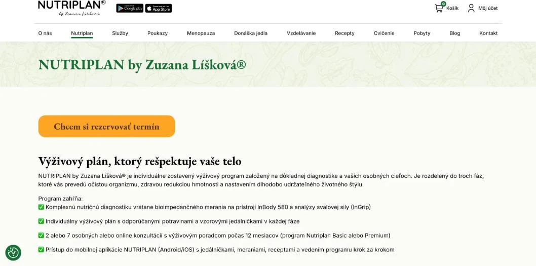 Výživový program