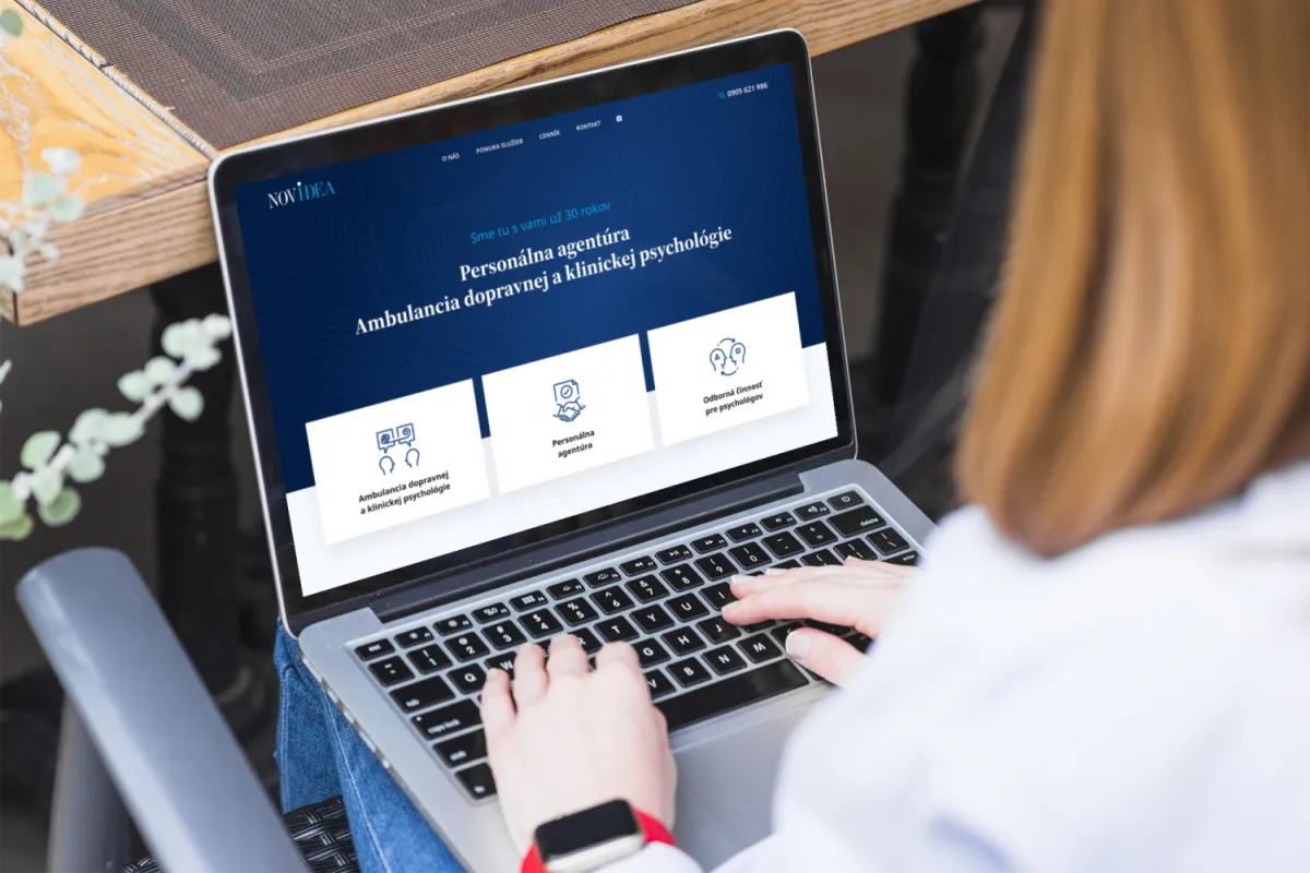 Web pre personálno poradenskú agentúru Web pre personálno poradenskú agentúru