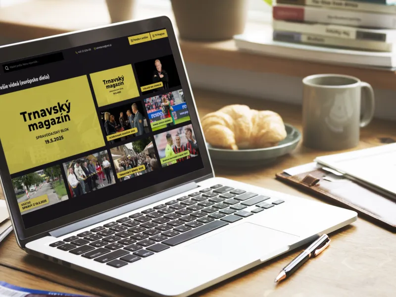 Webový portál mestskej televízie Trnava